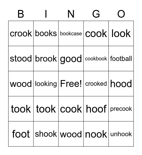 Lesson 27 Bingo Card