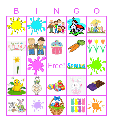 Easter Bingo! Bingo Card