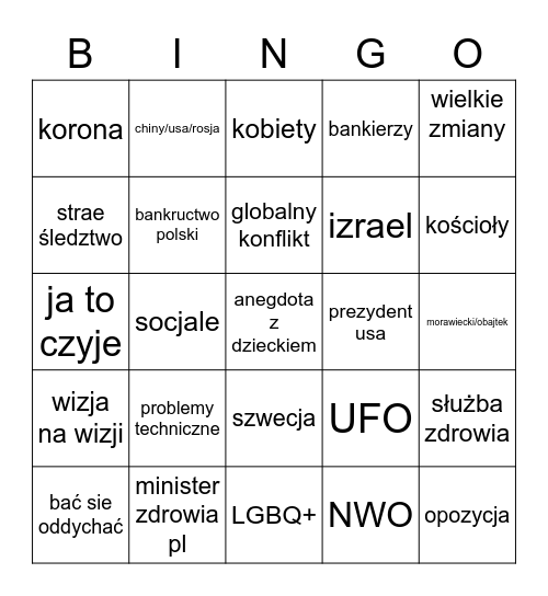 ATORxJACKOWSKI Bingo Card