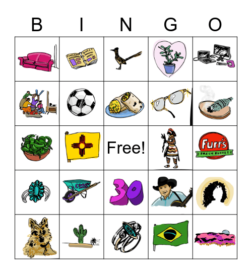 Zalyndria Birthday Bingo! Bingo Card