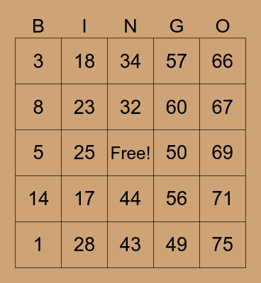 MEOVLOGTV Bingo Card