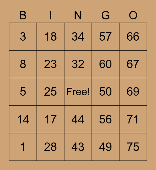 MEOVLOGTV Bingo Card