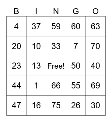 KAMIL & KRIS Bingo Card