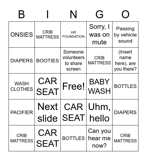 ADRENALIN CASCADE Bingo Card