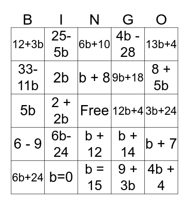 VALENTINE'S  Bingo Card