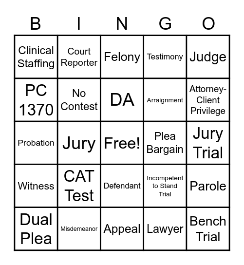 1370 Bingo Card