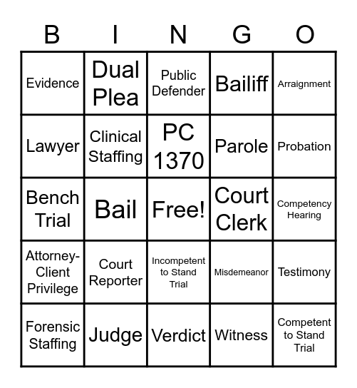 1370 Bingo Card