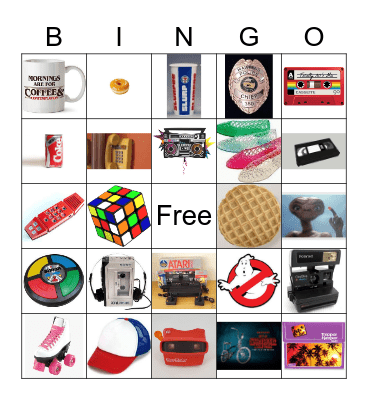 Harley's Birthday Party Bingo Card