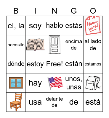 Capítulo 2B Bingo Card