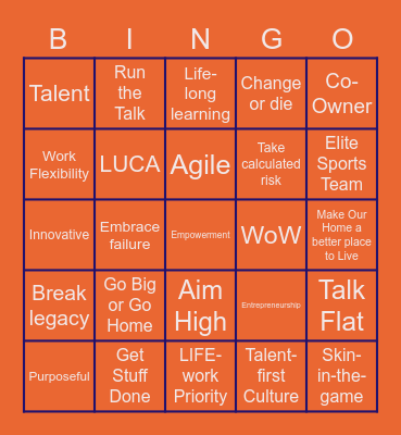 HKBN BINGO Card