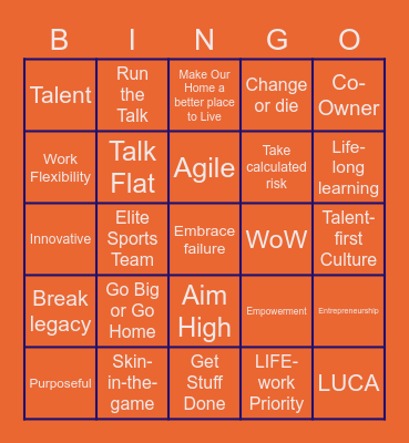 HKBN BINGO! Bingo Card