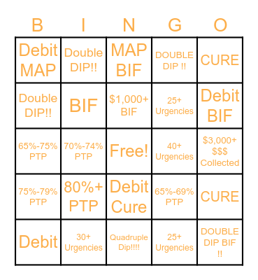 SPRING TO BINGO Card