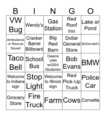 MBLGTACC 2015 Bingo Card