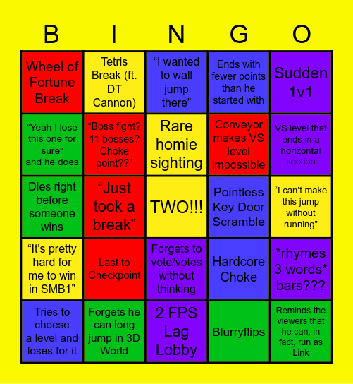 ＷＡＬＫＩＥＳ Bingo Card