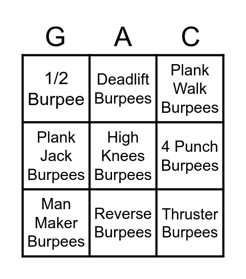 Birthday Girl Bingo Card