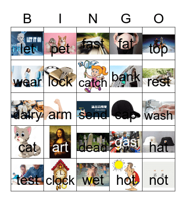 4-6 Bingo Card