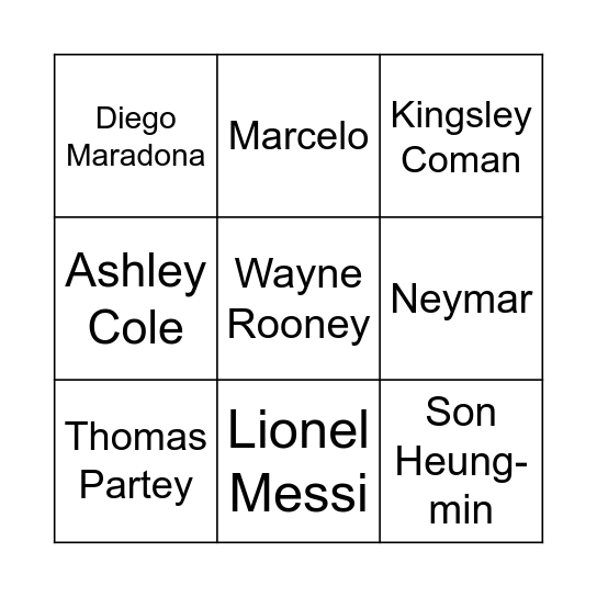 BINGO! Bingo Card