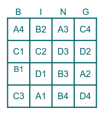 DISTRICT SOCIAL Bingo Card