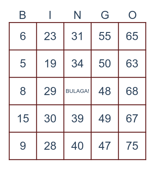 HAPPY EASTER MI FAMILIA Bingo Card