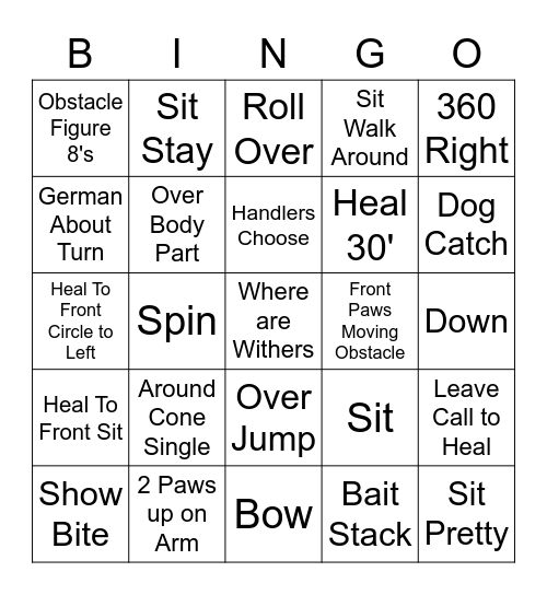 FIDO Bingo Card