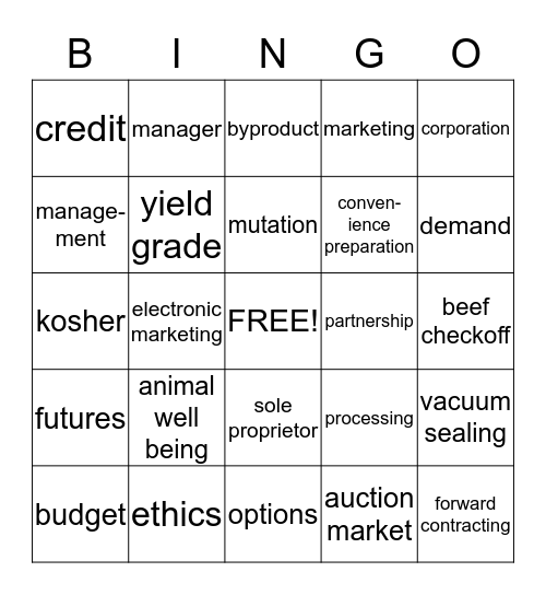 animal-science-terms-bingo-card