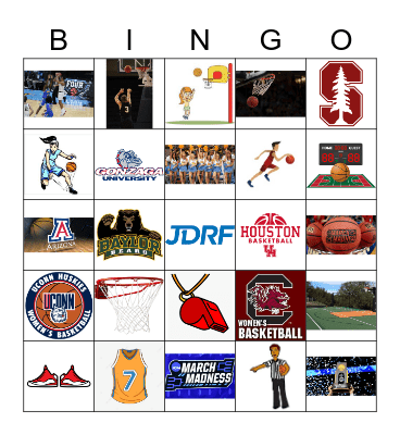 BASKETBALL Bingo Card