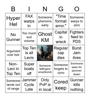 Keepstar Assault Bingo Card