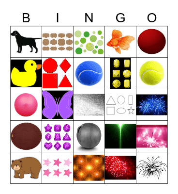 Colors - All Bingo Card