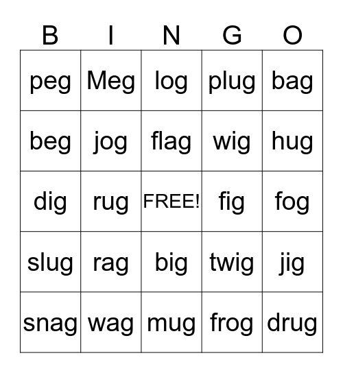 Sort 25 Bingo Card