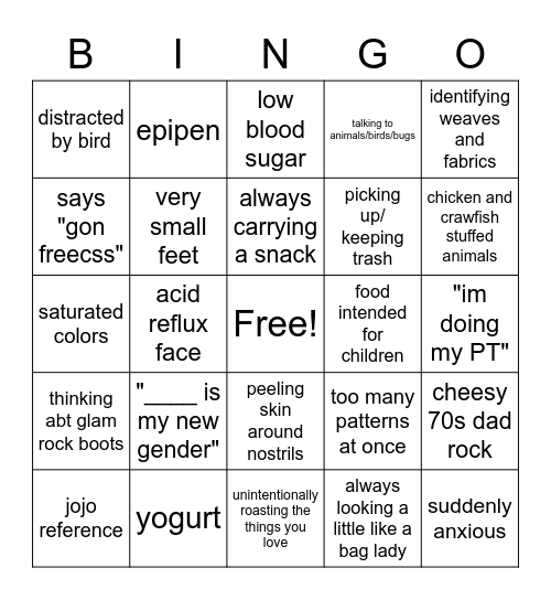 mango bingo Card
