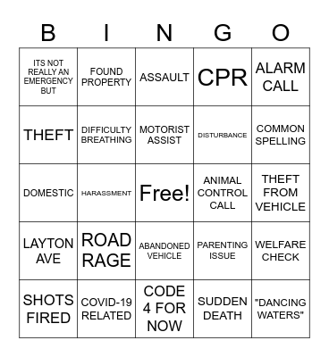 NTW BINGO Card
