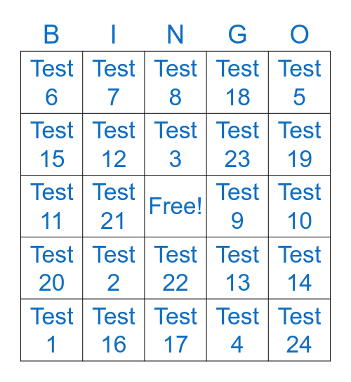 PRIDE Annual Meeting Networking Bingo Card