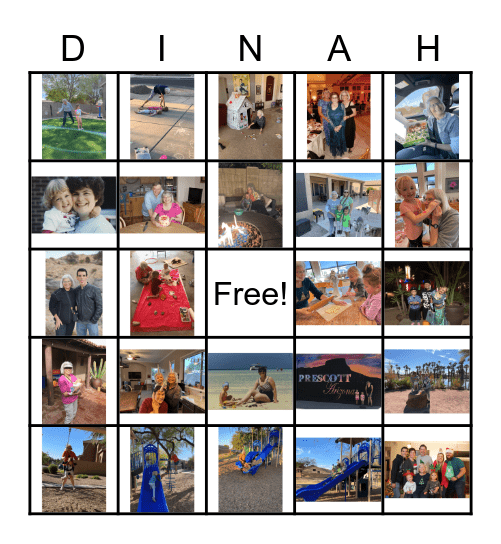 Happy Birthday Bingo Card
