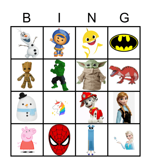 Ms.Chu's Last Day Bingo Card