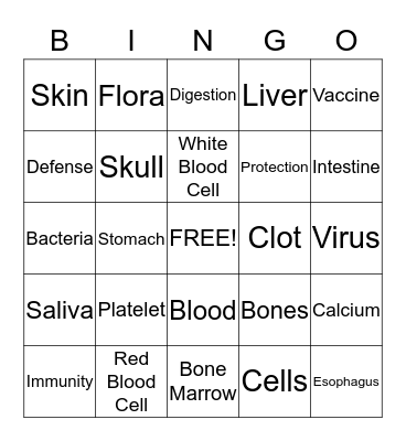 Reach Out To The Youth Bingo Card