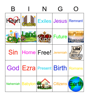 April 11, 2021 Bingo Card