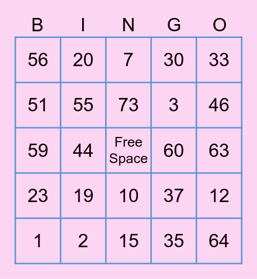 RAKIIN, JOHANA Bingo Card