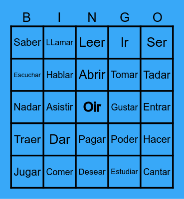 Loteria Bingo Card