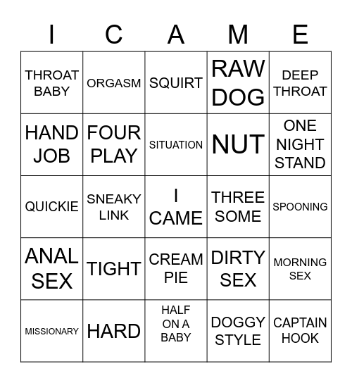 bingo sex