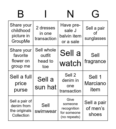 April Bingo 🌷 Bingo Card