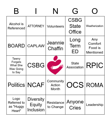MACAA SSEAL NEW ED Bingo Card
