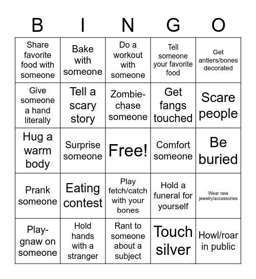 WALDEGEIST-1 Bingo Card