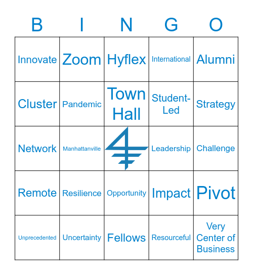 CBS Virtual Graduation Bingo Card