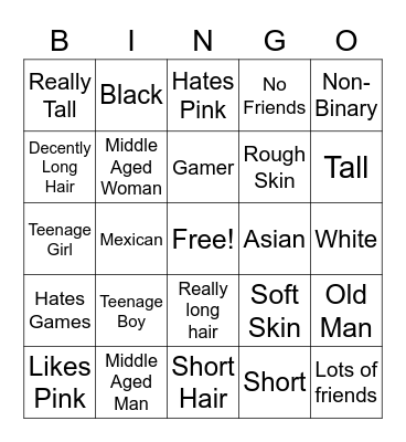 Impossible Bingo Card
