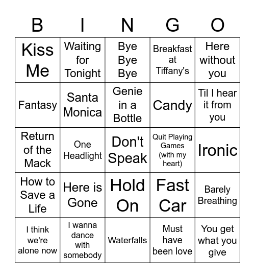 STAIRS' QUARANTINE BDAY BASH Bingo Card
