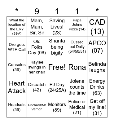 HAPPY TELECOMMIUNCATORS WEEK! Bingo Card