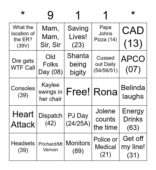 HAPPY TELECOMMIUNCATORS WEEK! Bingo Card