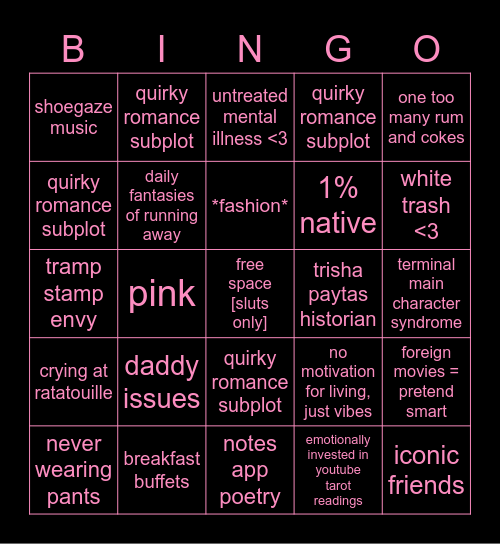 ew Bingo Card