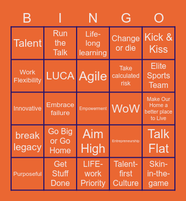 HKBN BINGO Card