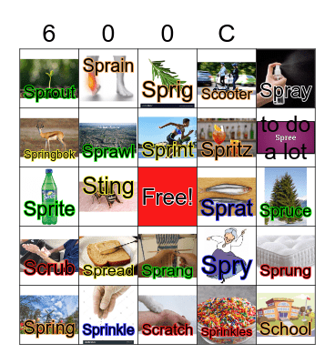 SPR Bingo Card